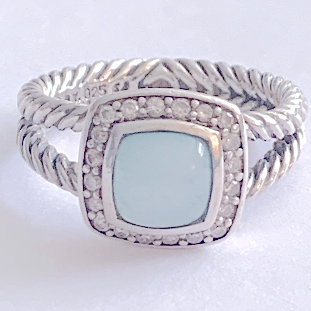 David Yurman Petite Albion Ring Size 6.5